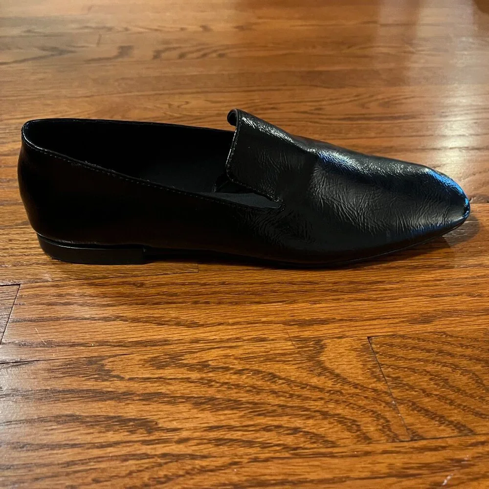 Black Zara Loafers (Patent Effect) - Picture 4 of 5